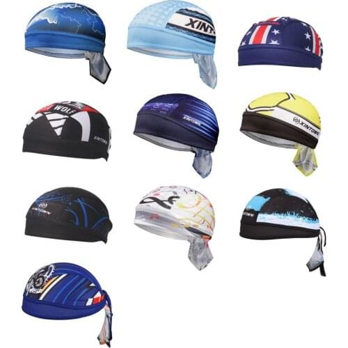 Cycling Headscarf Lightweight Stretchy Multi-functional Universal Bright Color Line Technology Headband for Outdoor