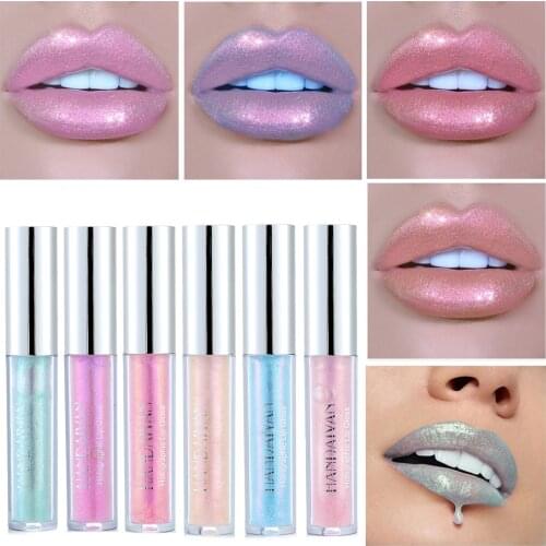 HANDAIYAN Sexy Makeup Shiny Lip Gloss Long Lasting Shimmer Lip Tint Nutritious Moisturizer Liquid Lipstick Lips Cosmetics TSLM2