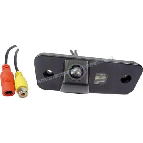Night Vision Waterproof Car Rear View Backup Reversing Camera for HYUNDAI SANTA FE Santafe 2013 Wire Wireless Kit