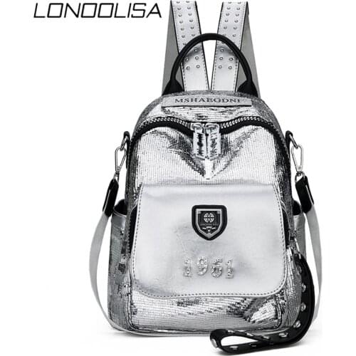 Fashion Backpack Women High Quality Bagpack Soft Leather School Bags For Teenage Girls 3 in 1 Ladies Travel Backpack Sac A Dos