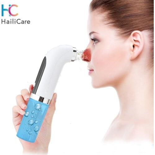 Electric Small Bubble Blackhead Remover USB Rechargeable Vacuum Suction Water Cycle Pore Cleaner Acne Blackhead Removal Tools