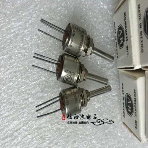 Original New 100% WP2G056S503UA high precision metal ceramic tube amplifier tuning potentiometer 50K 503 (SWITCH)
