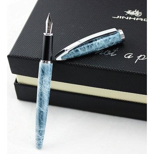New Style Luxury Jinhao 156 ink Fountain Pen 0.5mm Nib Ink Pen Financial Office Supplies for Gift