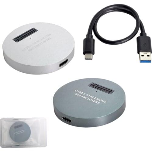 USB 3.1 USB-C to NVME M-key M.2 NGFF SSD External PCBA Conveter Adapter Vertical Type