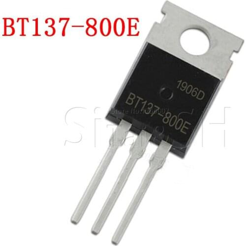 10pcs BT137-800E TO220 BT137-800 TO-220 BT138 Triacs sensitive gate new and original