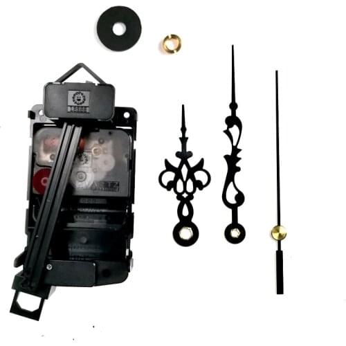 12888 Young Town Screw In Type 4 Kinds Sweep Plastic Movement With Pendulum 9301 Black Hands Clock Accessory Quartz DIY Kits