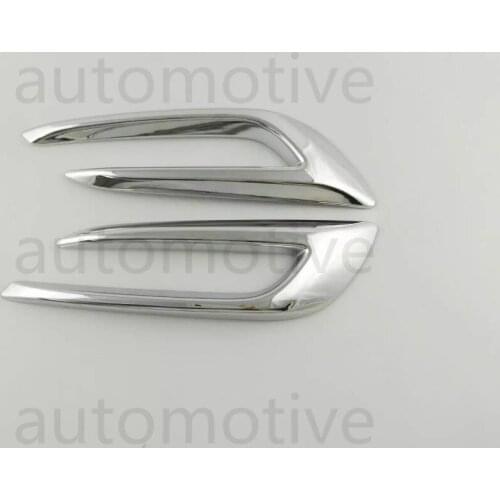 New Chrome Front Fog Light Lamp Cover Trim Decoration For Buick encore 2016 2017 2018 2019