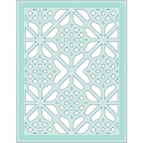 2021 AliliArts Metal Cutting Dies Modern Geometric panel1 diy Scrapbooking Photo Album Decorative Embossing PaperCard Crafts Die