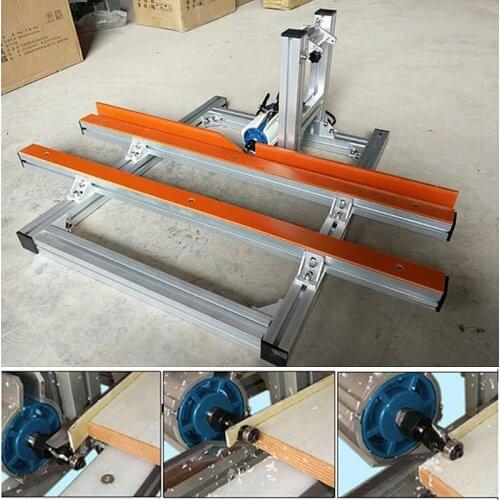 Woodworker machinery edge trimmer machine plate trimming cutting and corner rounding after edge banding