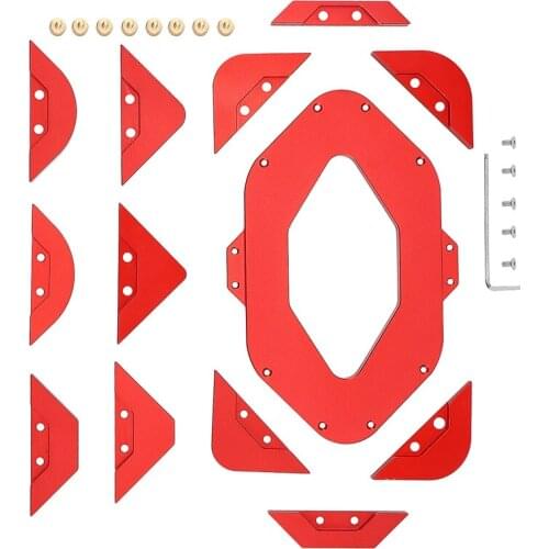 Woodworking Trimming Machine Fillet Gauge Trimming Machine Bevels Gauge Woodworking Tools Arc Radius Quick Router
