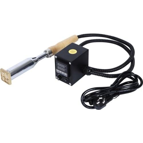 300W Handle Electric Iron cake mark hot Foil Stamp press embossing machine Printing logo Branding electric soldering iron