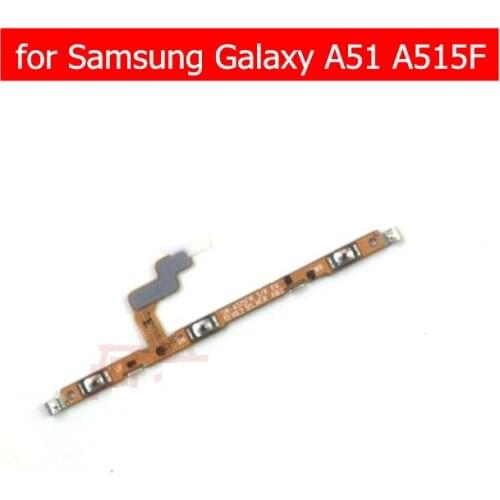For Samsung Galaxy A51 A515F Power Volume Side Key button Flex Cable On Off Switch Flex Cable Replacement Repair Parts