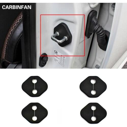 Door lock cover car door lock cover protector lock catch protect car interior accessories 4pcs/Set For Toyota Corolla 2019 2020