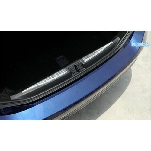 Lapetus Rear Bumpers Skid Bumper Protector Guard Plate Decorative Frame Cover Trim Fit For Alfa Romeo Giulia 2016 - 2020