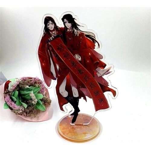 Anime Heaven Officials Blessing Acrylic Stand Model Toys Figure Plate Holder Desk Decoration Doulb Side