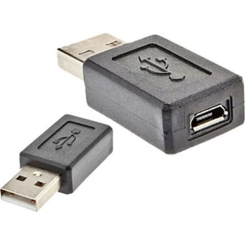 USB 2.0 Type A Male to Micro B 5 Pin F Adapter