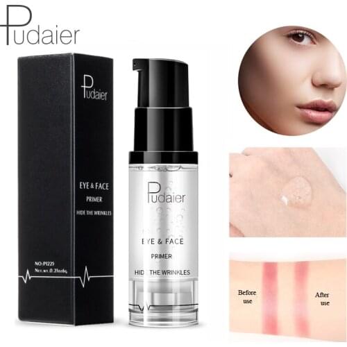 Eyes Primer Gel Makeup Cream 6ml Liquid Smooth Fine Lines Brighten Eye Primer Eye Shadow Foundation Face Makeup Eyeshadow Base