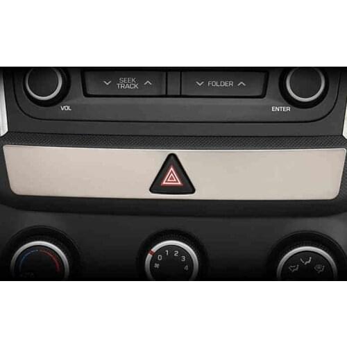 1PC For Hyundai Ix25 Emergency light button Decoration frame