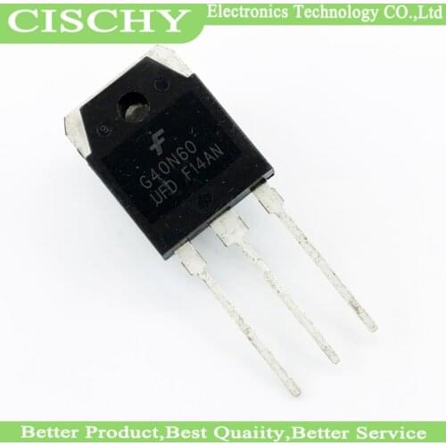 10pcs/lot SGH40N60UFD TO-3P G40N60UFD TO247 SGH40N60 40N60 TO-247