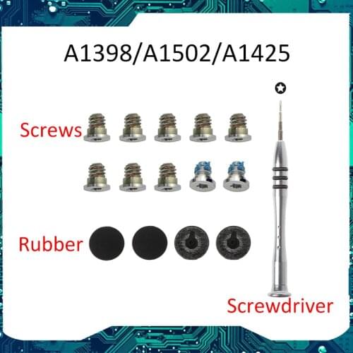 10 Sets New Bottom Case Screw For Macbook Pro Retina A1398 A1425 A1502 2012-2015 bottom case screws
