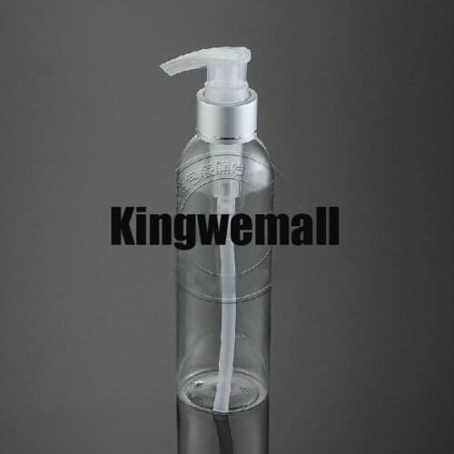 300pcs/lot 150ml PET Plastic Lotion Shampoo Bottle High Grade pump Bottles Cosmetic Packaging