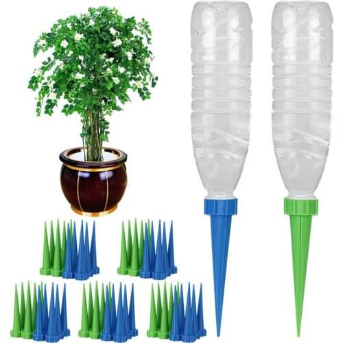 Hot sale 4pcs/lot Automatic Garden Cone Spike Watering Plant Flower Waterers Bottle Irrigation System