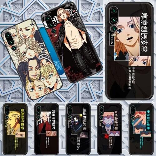 Tokyo Revengers Anime Phone case For Huawei P Mate P10 P20 P30 P40 10 20 Smart Z Pro Lite 2019 black luxury cover trend shell