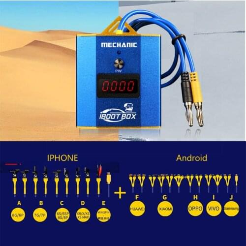 Mechanic iBoot Box for iPhone Android Phones DC Power Supply Cable Mobile Phone Battery Boot Repair Line