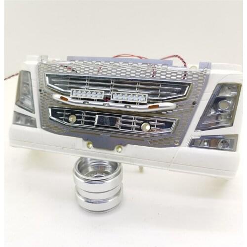 Headlight Front Light Lamp Kit for 1/14 Tamiya Volvo 56360 Scania 56323 RC Truck Trailer Accessories
