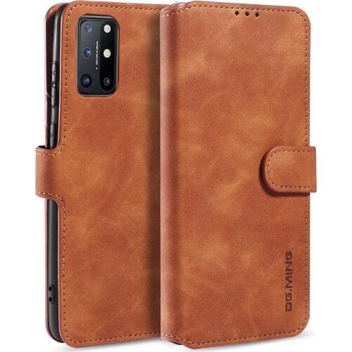 Full Protection Leather Wallet Case for Oneplus 8T One Plus 8 T 8 Nord 7 7T Pro Anti-knock Card Slot Stand Cover