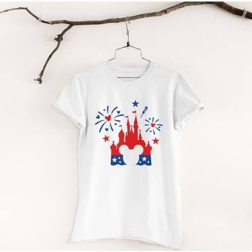 Disney Summer T-shirt Female Kawaii Mickey Mouse Head Printing Outdoor Fashion Dropship White Black Tee Casual Short Sleeve Top