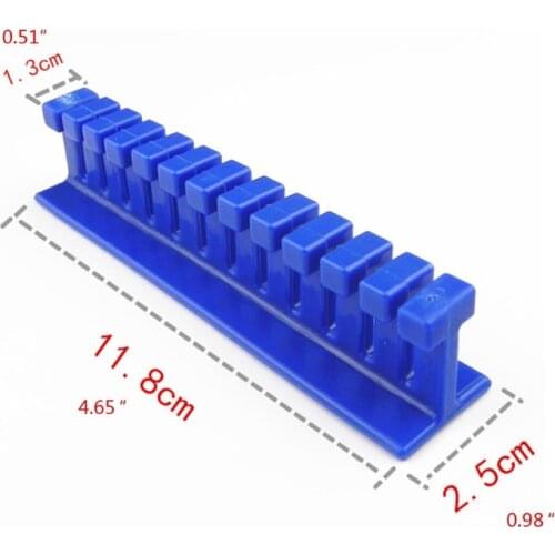 4pcs Blue Car Paintless Dent Repair Puller Tabs Dents Removal Holder Kit Q39F