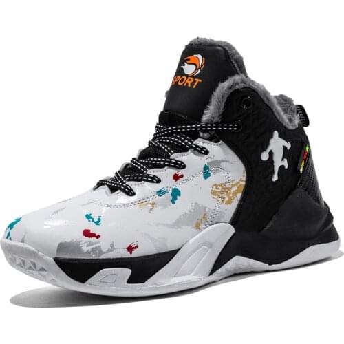 New Big Size 45 High Top Basketball Shoes Male Street Basketball Culture Sneakers Sport Shoe Ankle Sport Shoes Unisex Boots