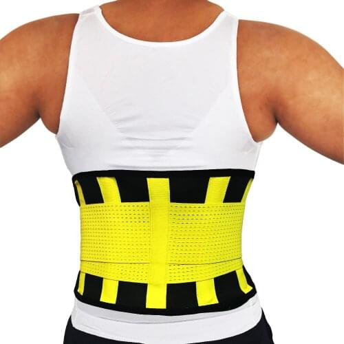 Lumbar Support Belt Back Brace Waist Trimmer Belt Trainer Protector Weight Loss Muscle Compression Body Shaper Posture Corrector