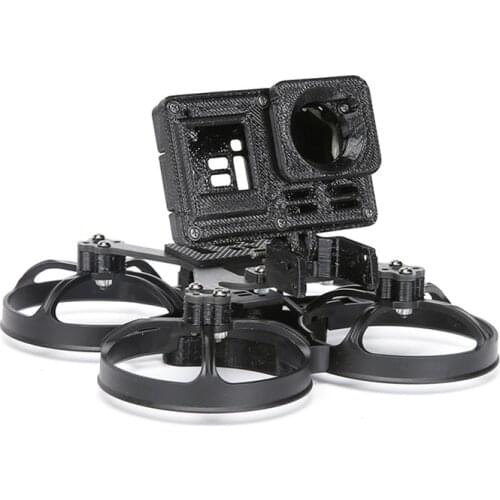 IFlight Alpha C85 Pusher Whoop DIY Build Configuration Style Frame kit Assembled with An Instal 360 or Naked GoPro Hero Cam Part