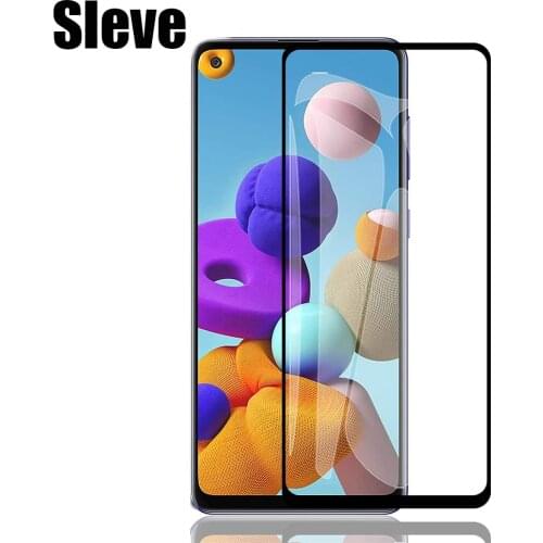 2.5D 9H Tempered Glass For Glaxy A21S Screen Protector Full Coverage Protective Film For Samsung Glaxy A21S SM-A217F
