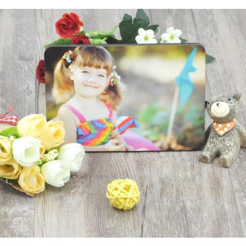 100pcs/lot sublimation blank DIY Wooden photo frames for pictures MDF frame photo DIY painting print decorative unframed panels
