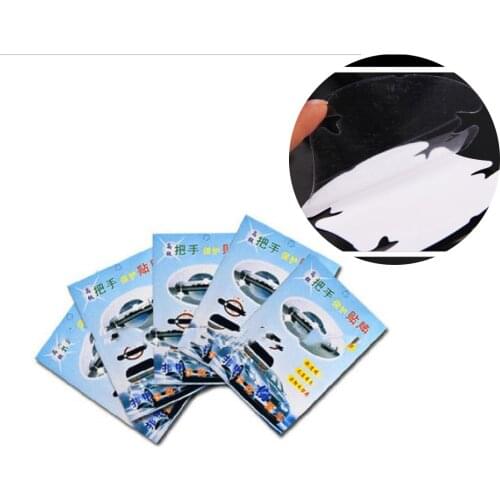 4Pcs Car Door Handle Protective Film, Door Bowl Protective Film, Handle Protective Film, General-purpose Decorative Accessories