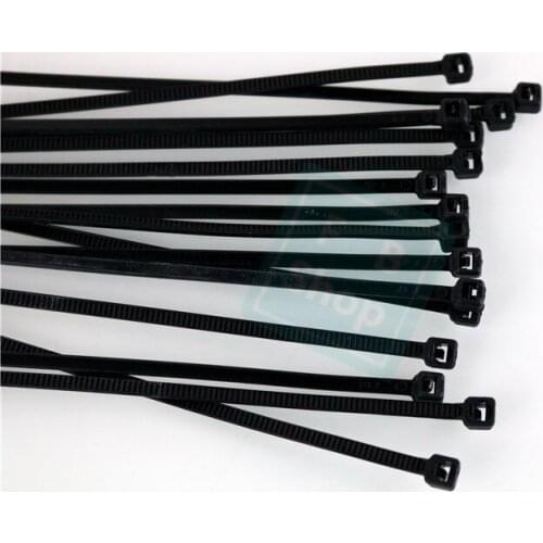 Free shipping 100 pcs 4*250 4*300 4*350MM bianco nero avvolgimento autobloccante fascette in nylon