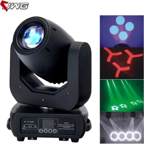Free Shipping 3-facet Prism 150W LED Spot Moving Head Light Professional DJ Stage Disco Light Nightclub Party Light
