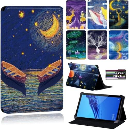 Tablet Case for Huawei MediaPad (T1/T5)10/MediaPad (T1/T3) 8.0/MediaPad(T1 /T3) 7.0/MediaPad T3 10 9.6 - Leather Flip Cover Case