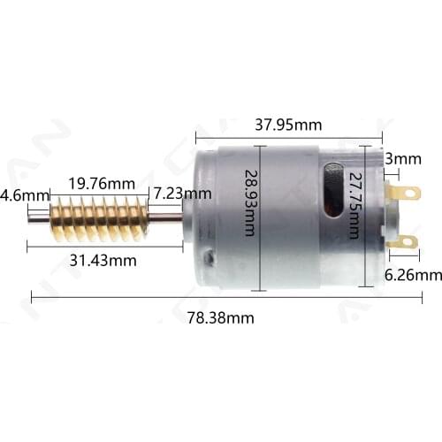 AZGIANT 1pcs trunk lock motor for BMW F20 730LI 740LI 750LI X3 760LI tailgate motor DC Motor