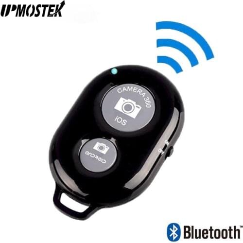 UPMOSTEK Camera Shutter Release Bluetooth Remote Control Button Wireless Controller Self-Timer Phone Selfie for IPhone Android