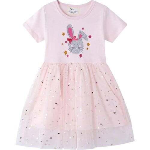 Girls Lace Cartoon A Flower Princess Dress Flower Girl Dresses Kids Dresses for Girls 2 Year Old Baby Girl Clothes Girls Dress