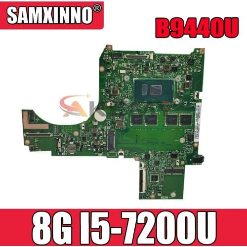 90NX0150-R00031 B9440UA 8G/I5-7200U Laptop motherboard For ASUS PRO B9440U B9440UA B9440FA B9440F Mainboard motherboard