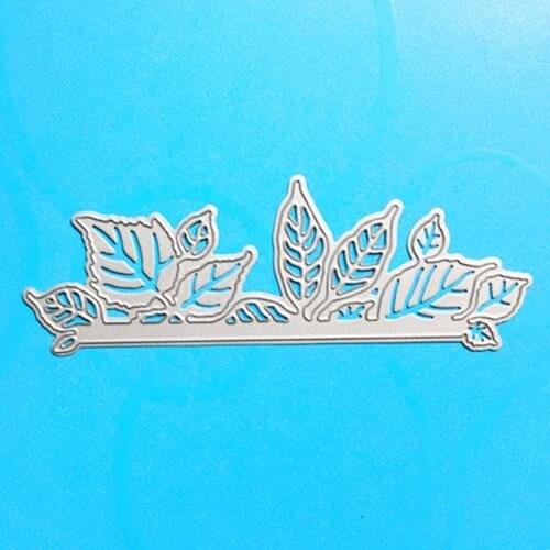YLCD285 Leaves Metal Cutting Dies For Scrapbooking Stencils DIY Album Cards Decoration Embossing Folder Die Cutter Template Mold