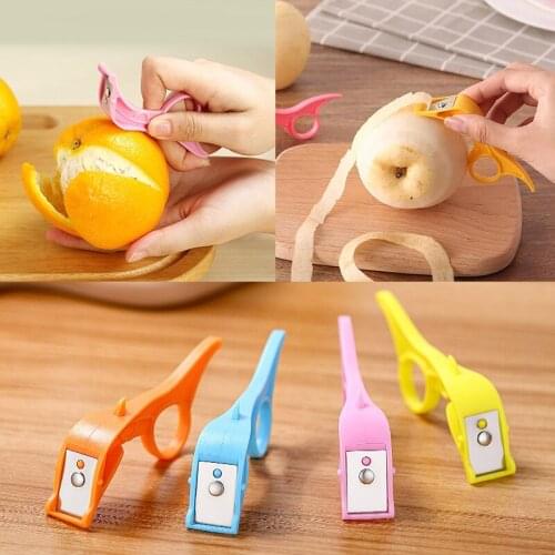 Multifunctional fruit and vegetable Skinner peeler orange opener peeler set slicer stainless steel peeler grinder kitchen tool