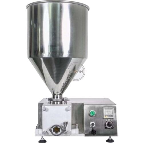 Continuous Butter Puff Cake Filling Machine Sandwich Snack Bread Cream Filler Used for Bakery Store