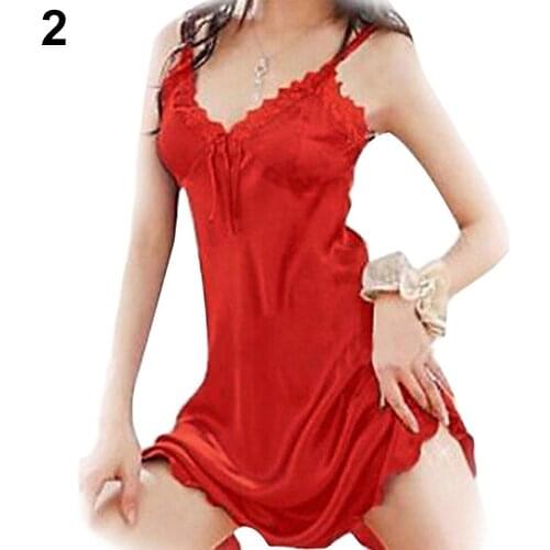 Women Nightgowns Sexy Lace Breathable Babydoll Dress Nightwear Underwear Sleepwear G-string Nightgowns сексуальныее костюмы