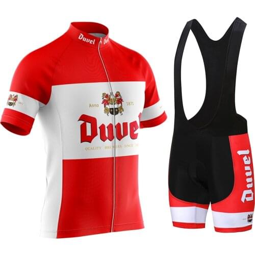 Beer suit Cycling jersey set Bicycle clothing man Beer suit triathlon bike Bib shorts Buff short sleeve Equipment Mtb Shirt